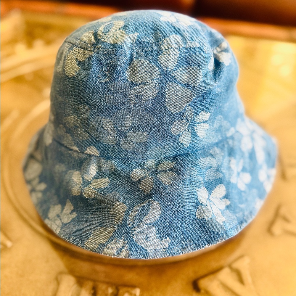 Floral Blue Bucket Hat